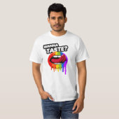 虹を味わおう Tシャツ (正面フル)