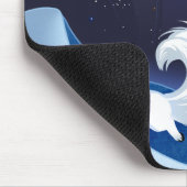 虹を味わって下さい マウスパッド (コーナー)