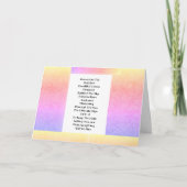 虹を思い出す カード (正面)