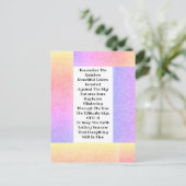 虹を思い出す ポストカード (スタンド正面)