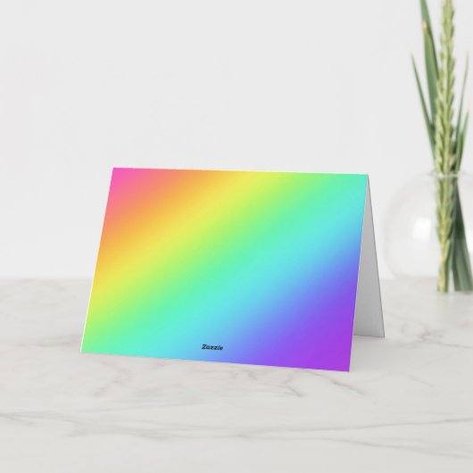 虹を探し続けて カード (裏面)