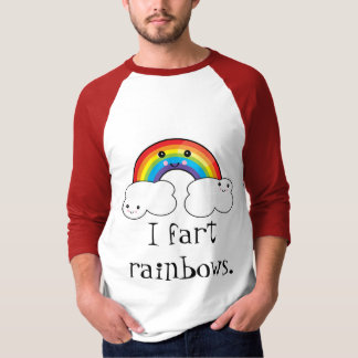 虹を放つ Tシャツ