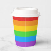 虹を浴びる 紙コップ (右)