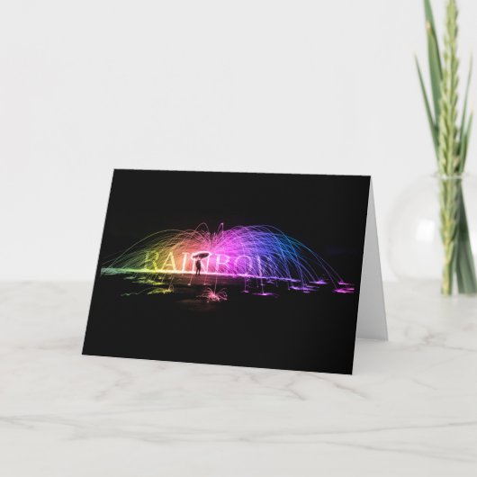 虹を紡ぐ カード (正面)