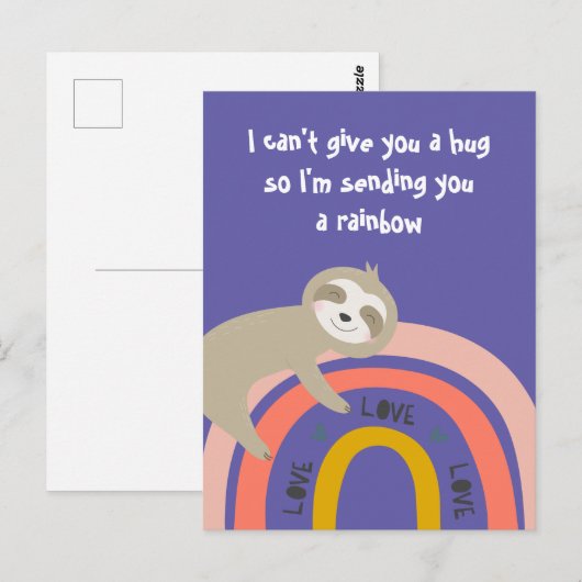 虹を送るよ ポストカード (正面/裏面)