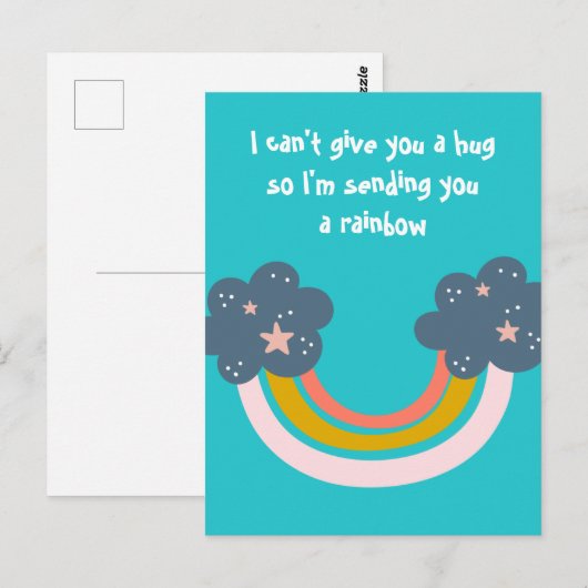 虹を送るよ ポストカード (正面/裏面)