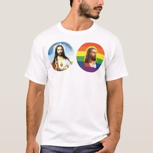 虹イエス・キリスト、イエス・キリスト Tシャツ (正面)