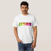 虹イエス・キリスト Tシャツ (正面フル)