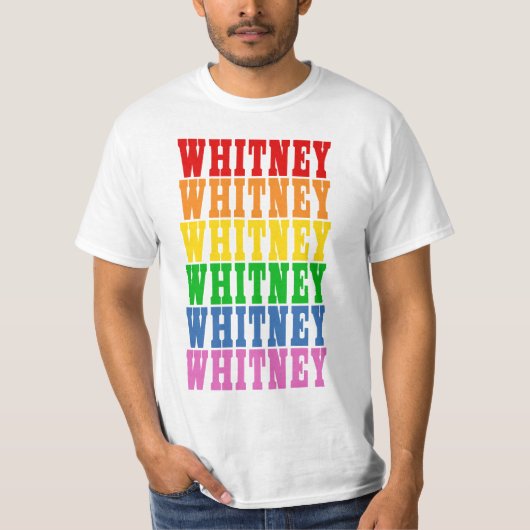 虹ウィットニー Tシャツ (正面)