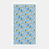 虹カラフルと木の模様 (正面)