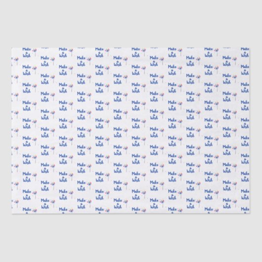 虹カラフルのタンポポ  薄葉紙 (正面)