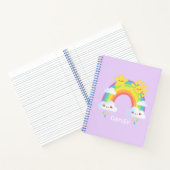 虹カラフルの美学 ノートブック (内部)