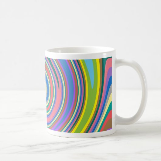 虹カラフル旋回 コーヒーマグカップ (右)