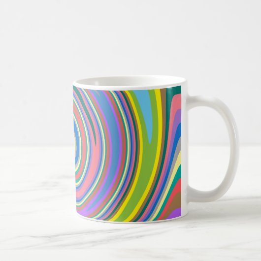 虹カラフル旋回 コーヒーマグカップ (右)
