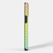 虹カラフル泡勾配 iPhoneケース (右側面)