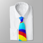 虹カラフル雲キッズパターン ネクタイ (タイ)