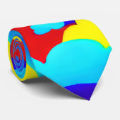 虹カラフル雲キッズパターン ネクタイ (ロール)