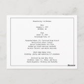 虹カード ポストカード (裏面)