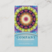 虹ガラスの曼荼羅 名刺 (正面)
