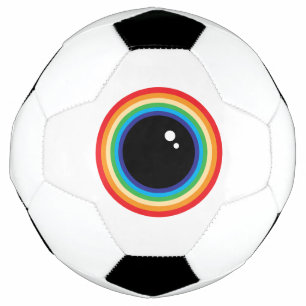 虹クールの眼球 サッカーボール