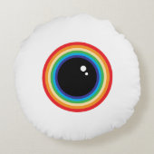 虹クールの眼球 ラウンドクッション (裏面)