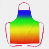 虹グラデーション エプロン (正面)