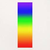 虹グラデーション ヨガマット (正面)