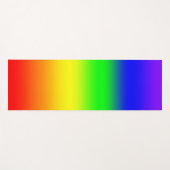 虹グラデーション ヨガマット (正面(横))