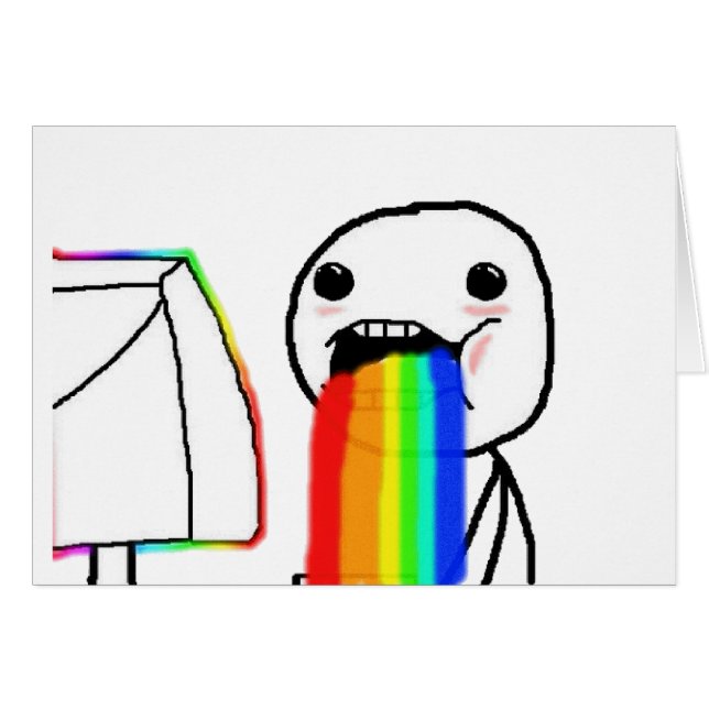 虹コンピュータ顔 (正面横)