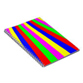 虹ストライプの ノートブック (右側)