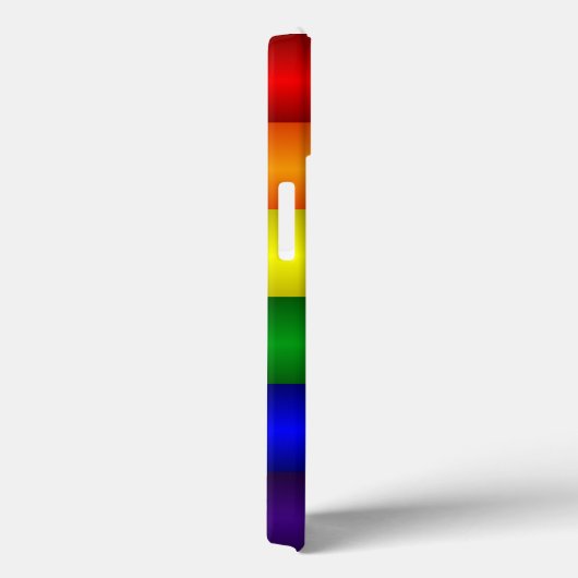 虹ストライプの Case-Mate iPhoneケース (裏面 / 右)