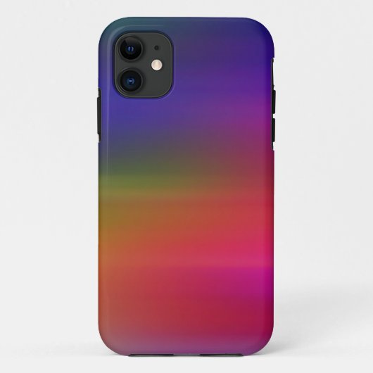 虹テクスチャiPhoneケース Case-Mate iPhoneケース (裏面)