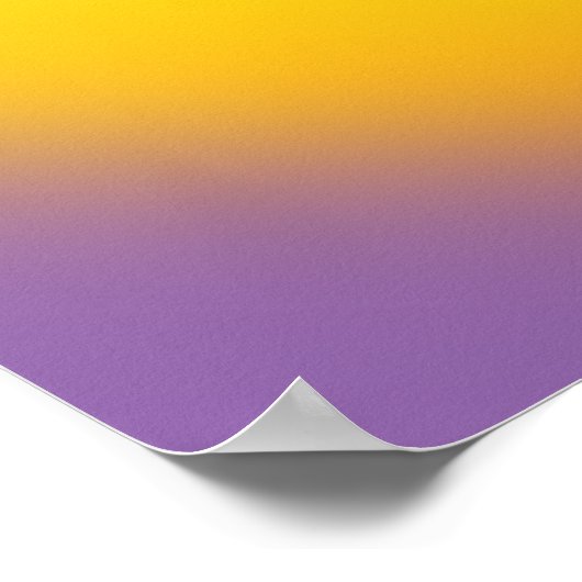 虹ハート ポスター (角)