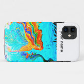 虹パーソナライズされた毛人用電話ケース Case-Mate iPhoneケース (裏面(横))