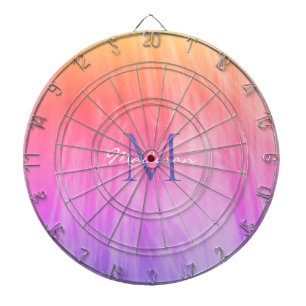 虹パーソナライズされた ダーツボード