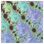 虹フラクタル ファブリック (クローズアップ)