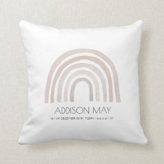 虹ベビー枕、赤面、中立虹 クッション