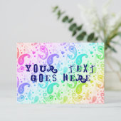 虹ペイズリー 招待状 (スタンド正面)