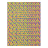 虹モダン模様 テーブルクロス (正面)