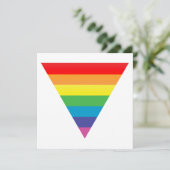 虹三角形 招待状 (スタンド正面)