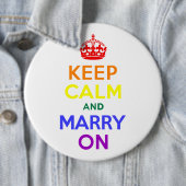 虹保の穏やかさと結婚 缶バッジ (インサイチュ)