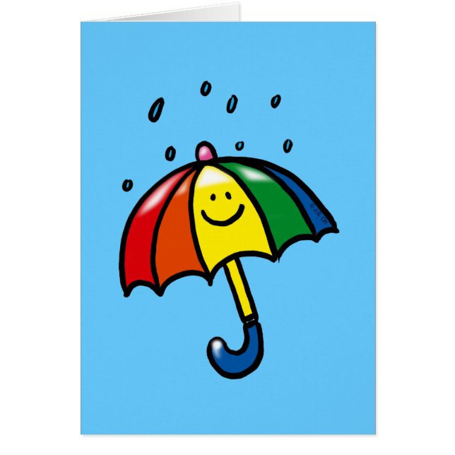 虹傘及び雨低下 (正面)