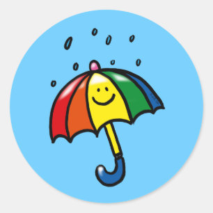 虹傘及び雨低下 ラウンドシール