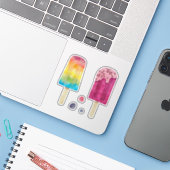 虹凍ってい果汁こうもりセット シール (ノートパソコンとiPhone)