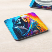 虹包まれたのスケルトン コースター (左側)