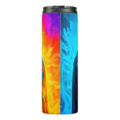 虹包まれたのスケルトン タンブラー (裏面)