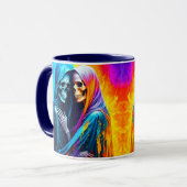 虹包まれたのスケルトン マグカップ (正面左)