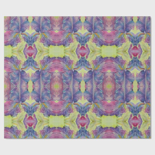 虹彩が割れた ラッピングペーパー (フラット)