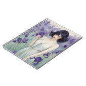 虹彩の中の少女 | ノートブックのジャーナル ノートブック (左側)