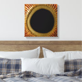 虹彩の内面のビュー キャンバスプリント (インサイチュ (寝室))